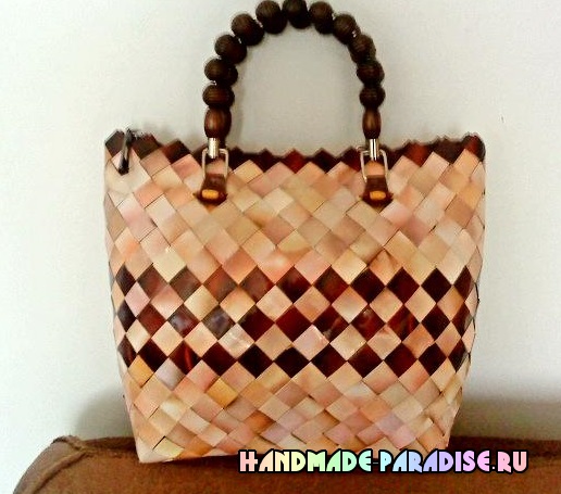 Сумки из журнальных страниц 4