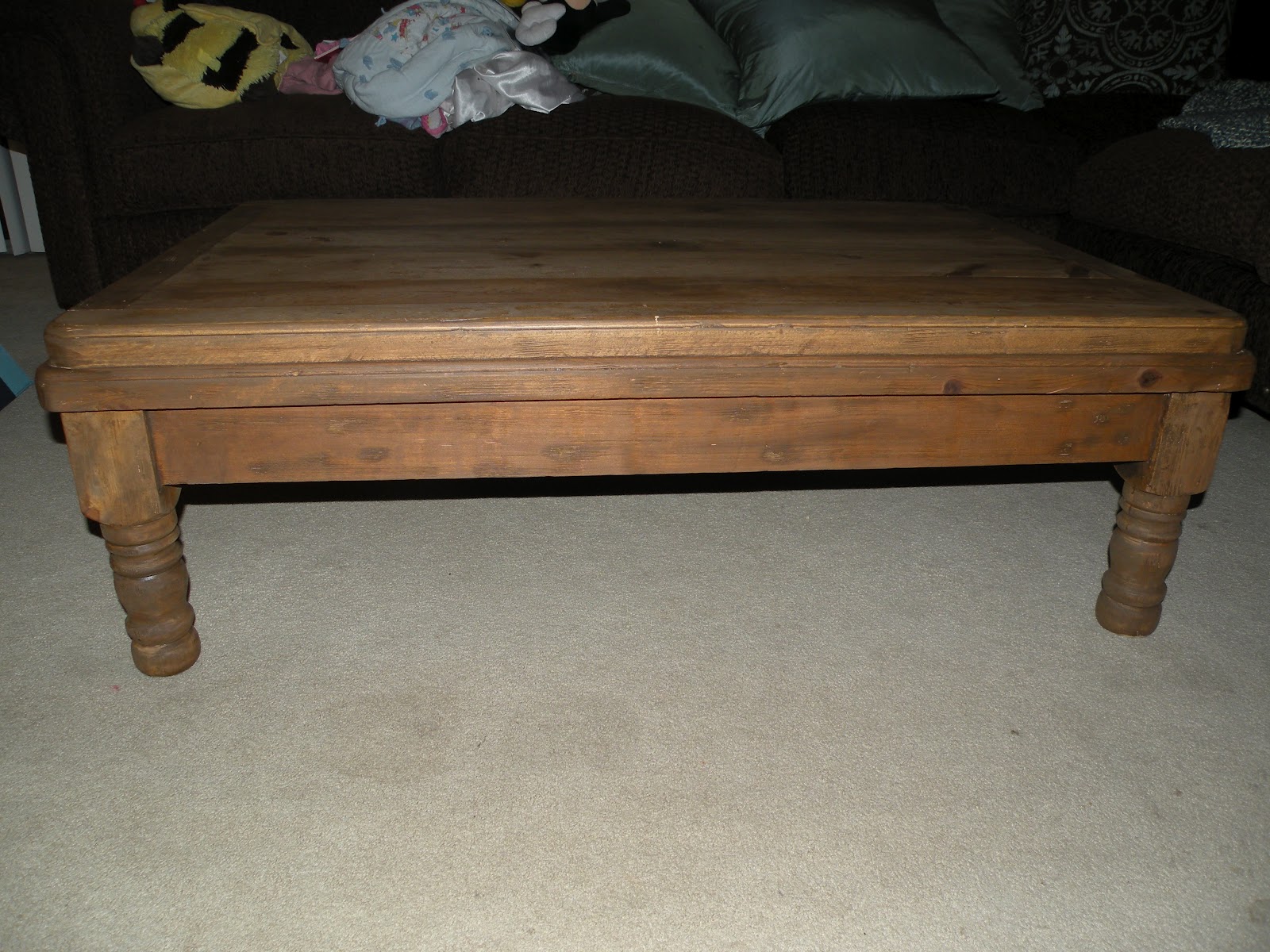 furniture refinishing Used coffee table