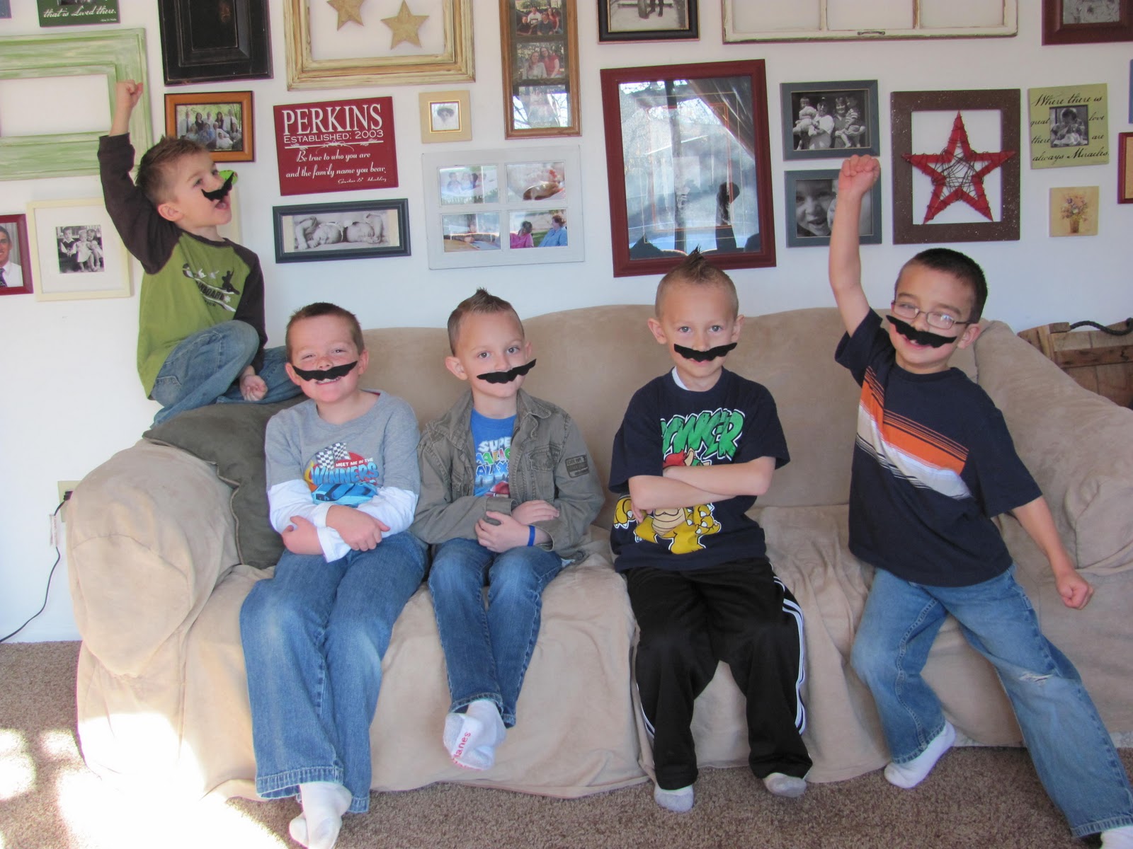 Hanging by a Silver Lining: A SUPER Super Mario Bros. Birthday Party