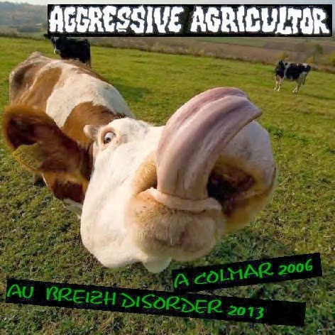 AGGRESSIVE AGRICULTOR concert à Colmar 2006 + breizh disorder 2013