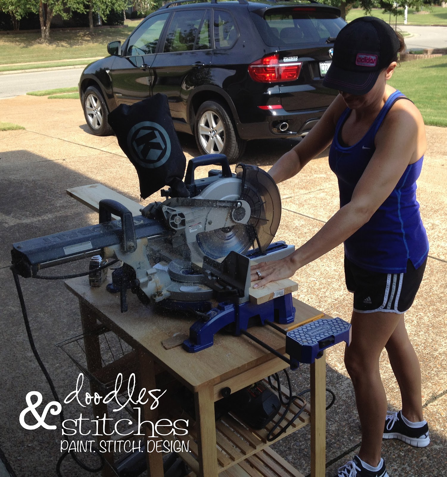 DIY Wooden Casserole Tray Doodles & Stitches