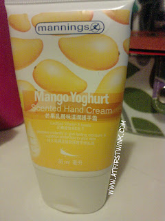 Mannings Mango Yoghurt Scented hand cream