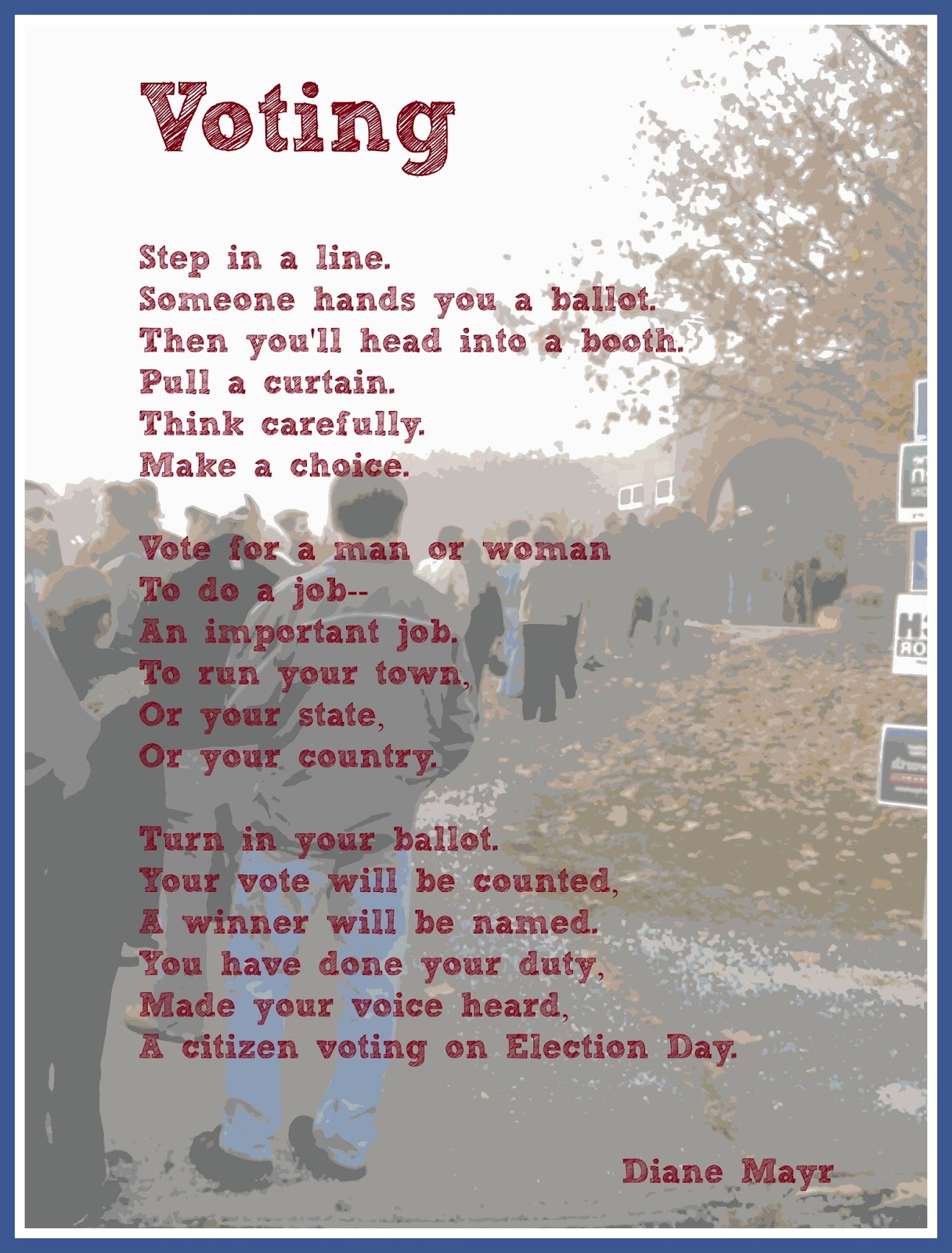 Random Noodling Poetry Friday"Voting"