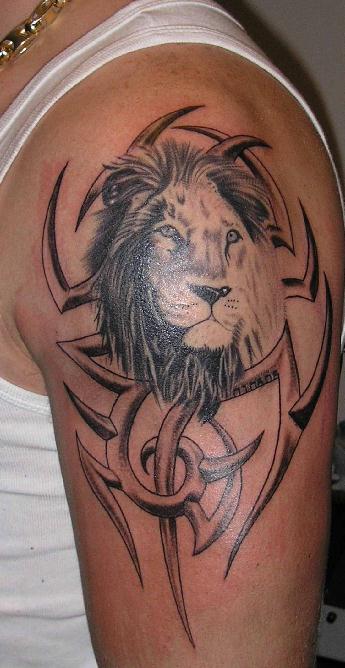 lion tattoo designs for men