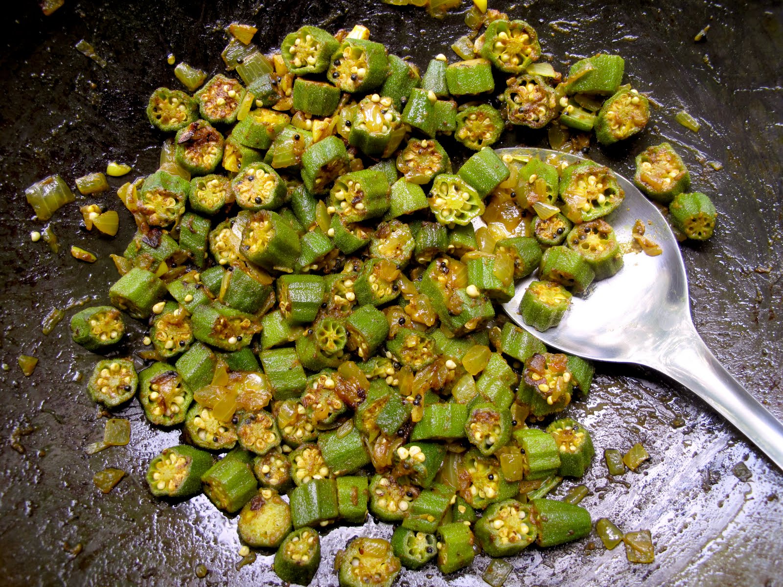 Curried Okra