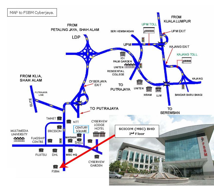 map cyberjaya