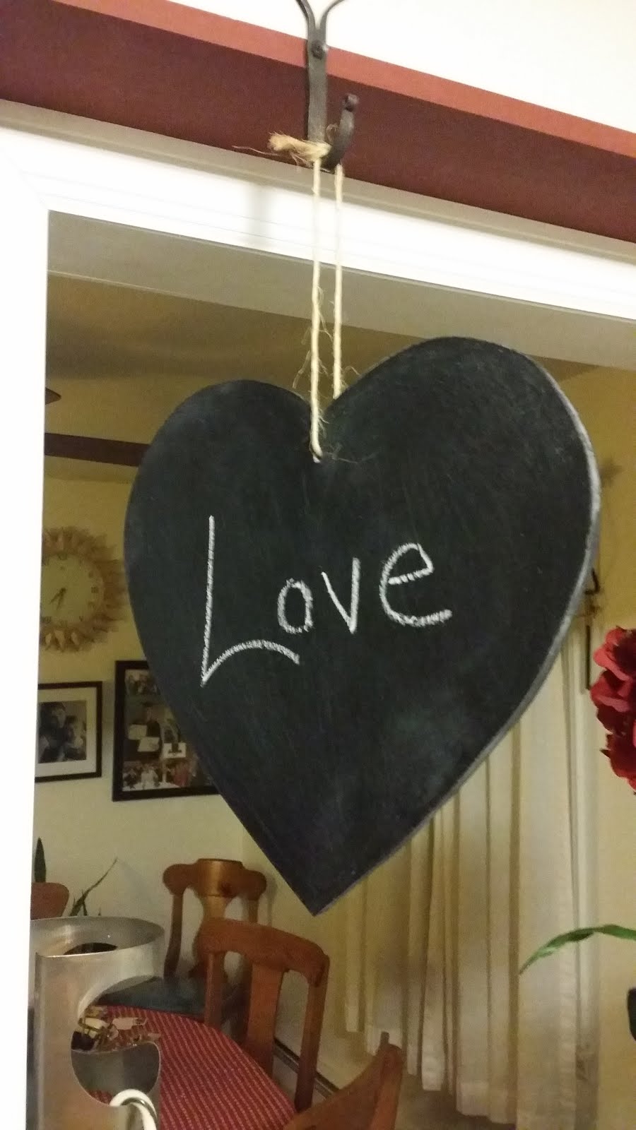 A Fiddler's Journey Make a Chalkboard Heart DIY Easy!