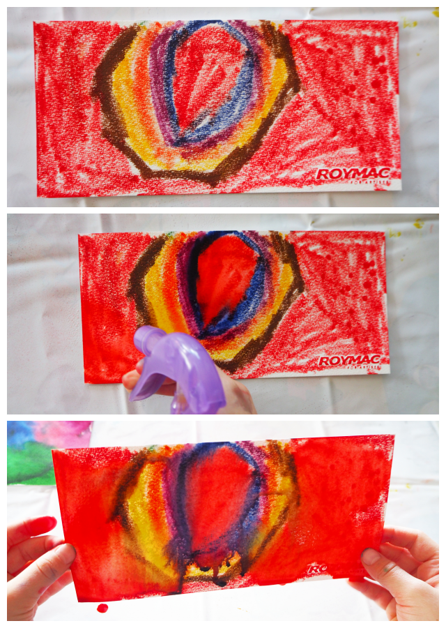 Learn with Play at Home Watercolour Paper and Markers. Process Art for