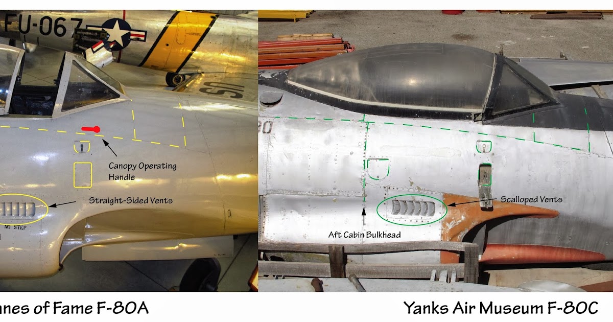 Tailhook Topics Lockheed P/F80 Canopy Development