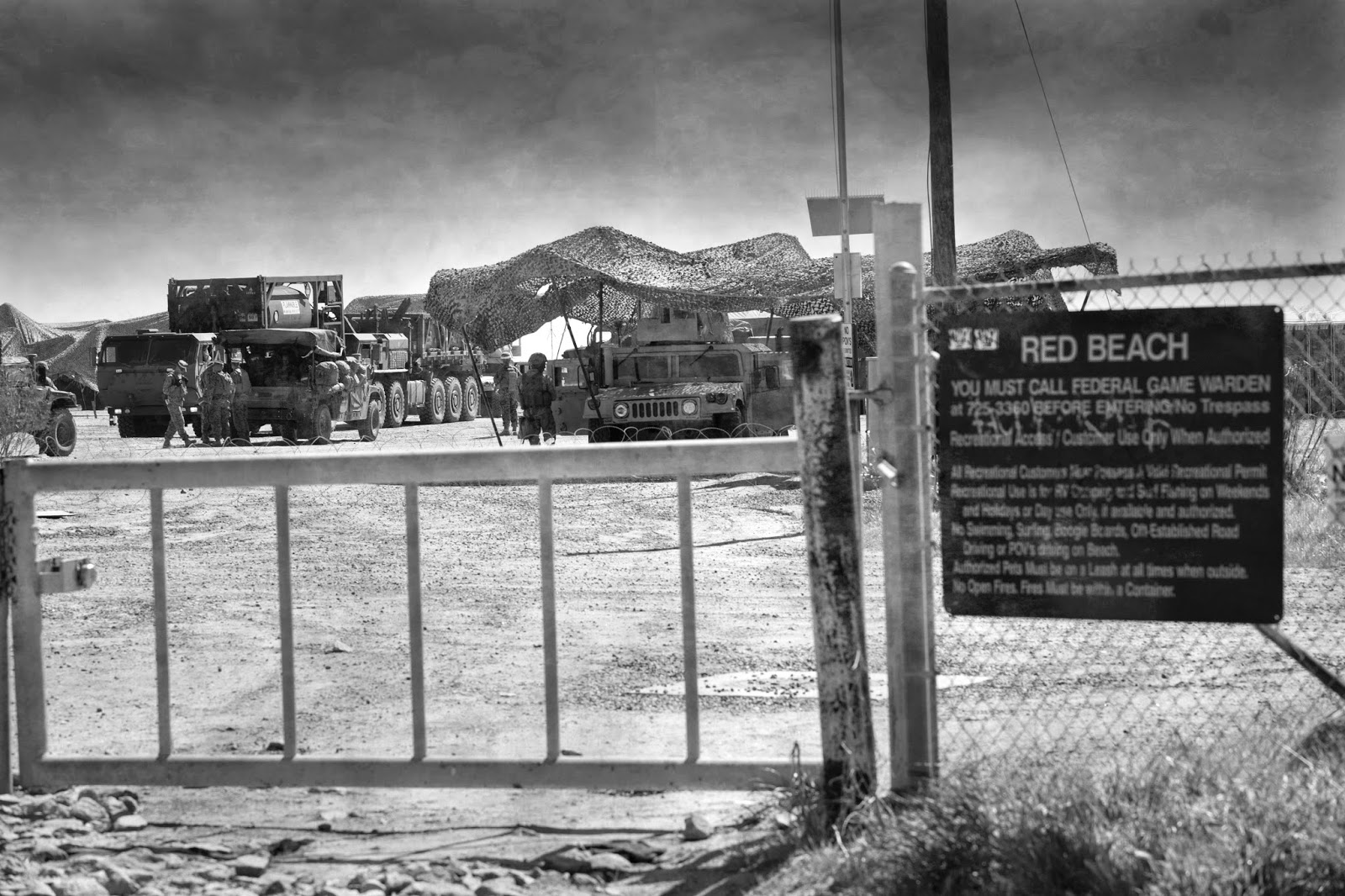 Spare Parts and Pics Traveling Through Camp Pendleton Marine Base