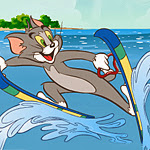 Tom and Jerry Super Ski Stunts