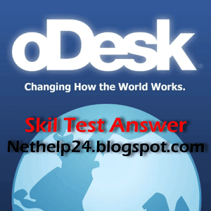 odesk day trading test answers
