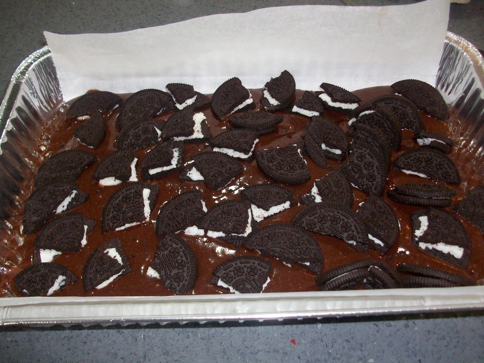 Brownie con oreos de Lorraine Pascale La Rosa dulce