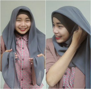 Gambar Cara Memakai Hijab Hana Dewi Sandra Langkah Pertama Tutorial Jilbab Lengkap Gambar Cara Memakai Hijab Hana Dewi Sandra Langkah Pertama Tutorial Jilbab Lengkap