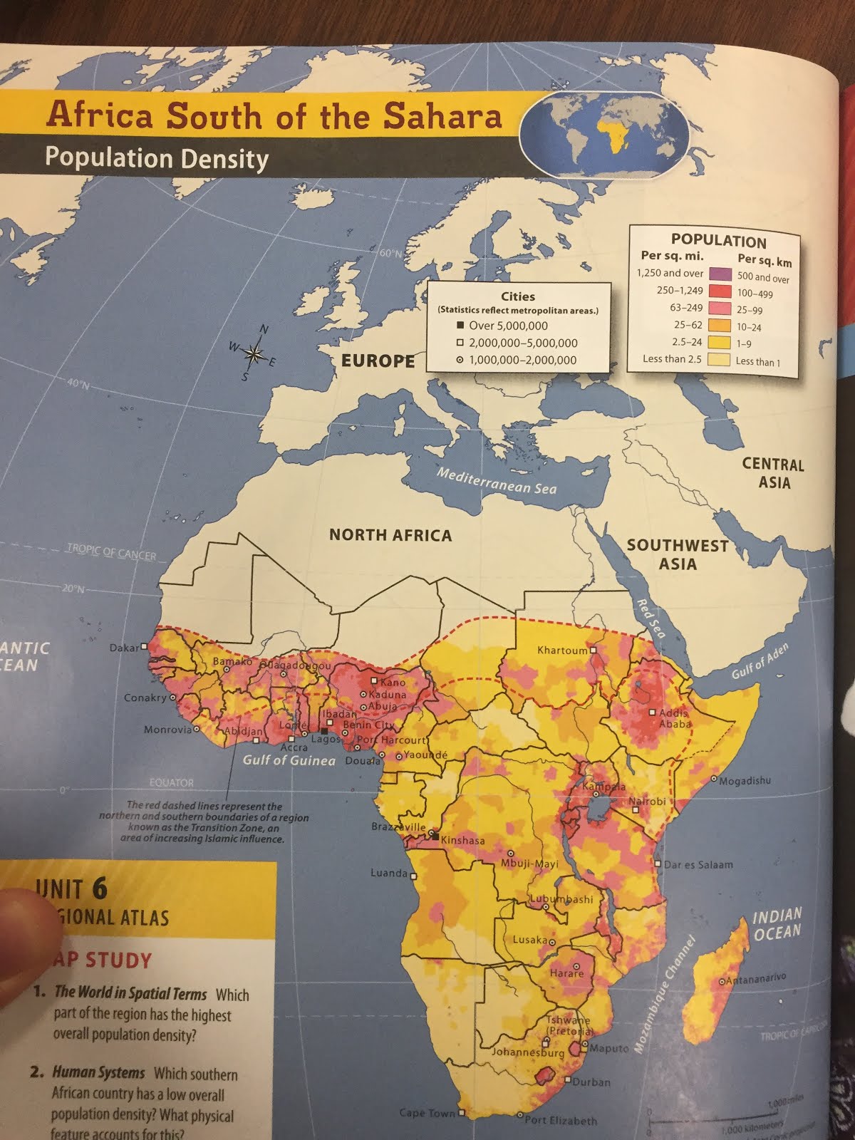 Mr. Izor's Akins Geography Africa Mapping Lab