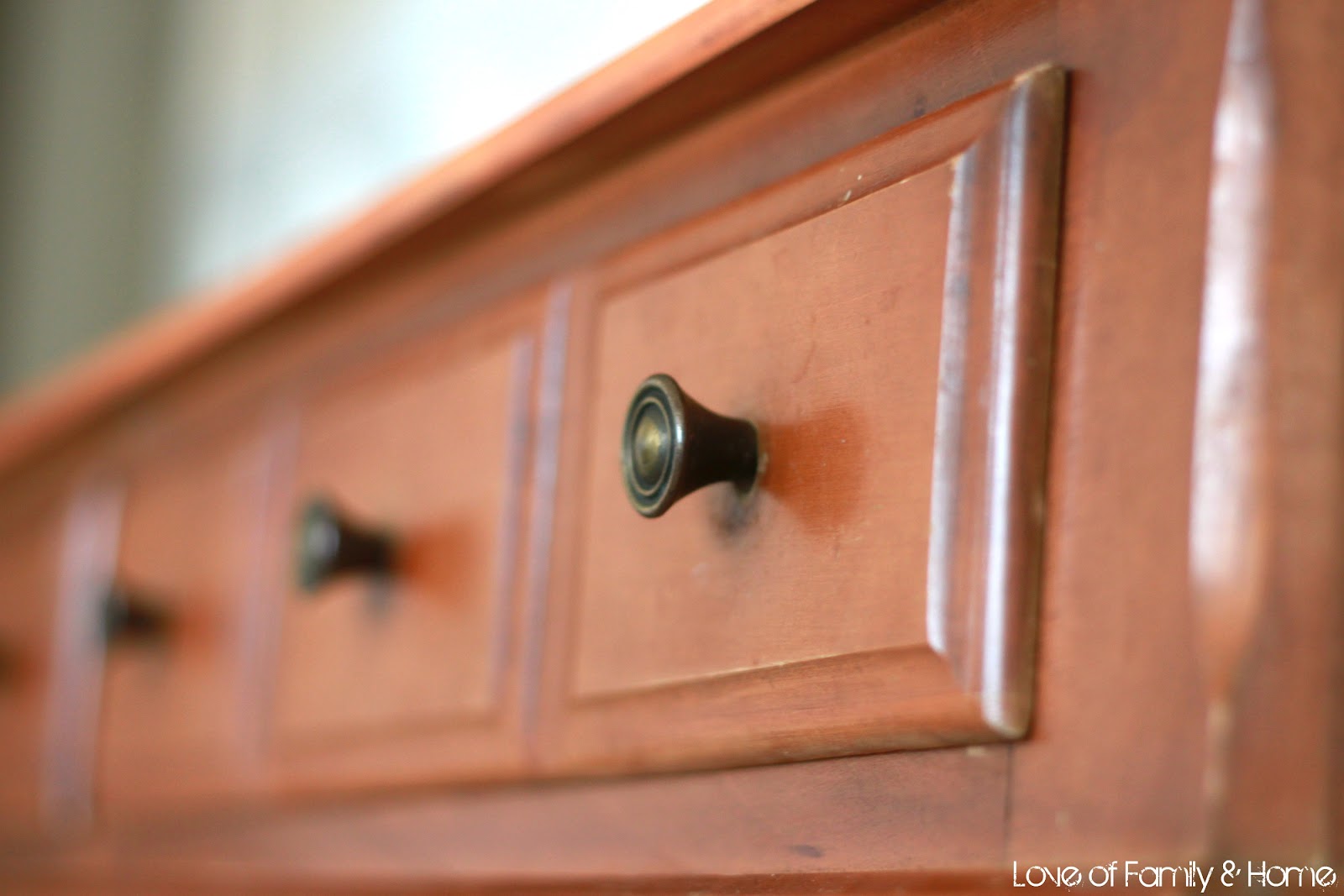 My Craigslist Dresser Makeover Reveal.... Love of Family & Home