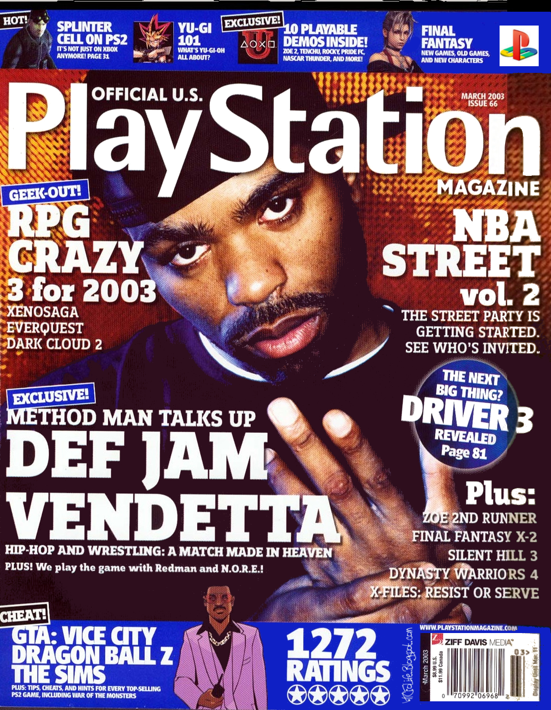 WTCFoLife Blog [Throwback] Method Man On the cover of Juice Magazine (March 2003)