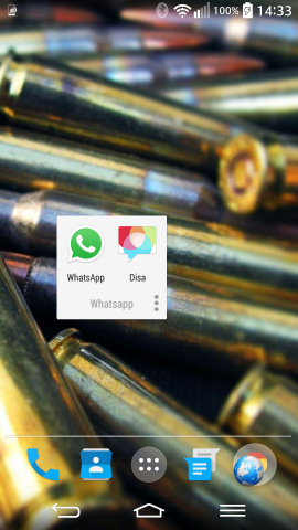 Se puede tener a la vez dos números de Whatsapp usando el cliente oficial de Whatsapp y la aplicación Disa.