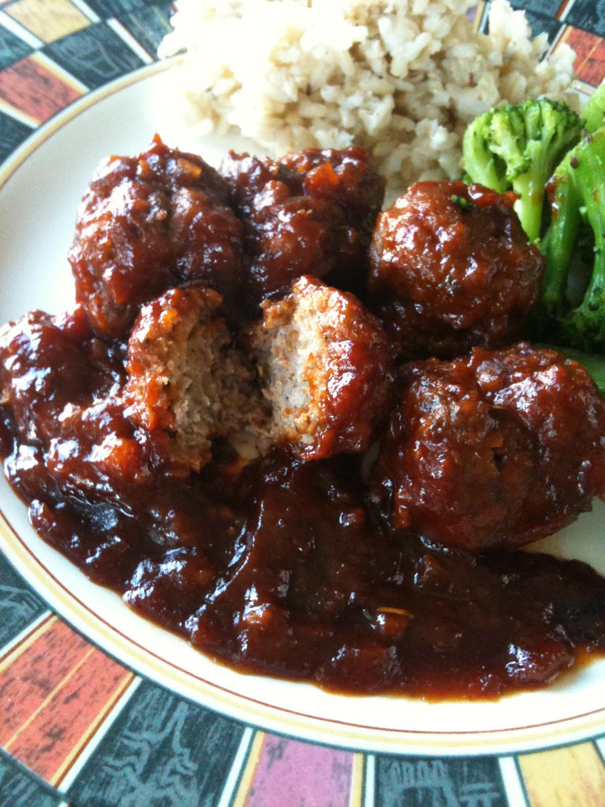 Salted Spoon Meatballs with Homemade Barbecue Sauce