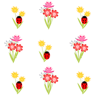 ladybug pattern