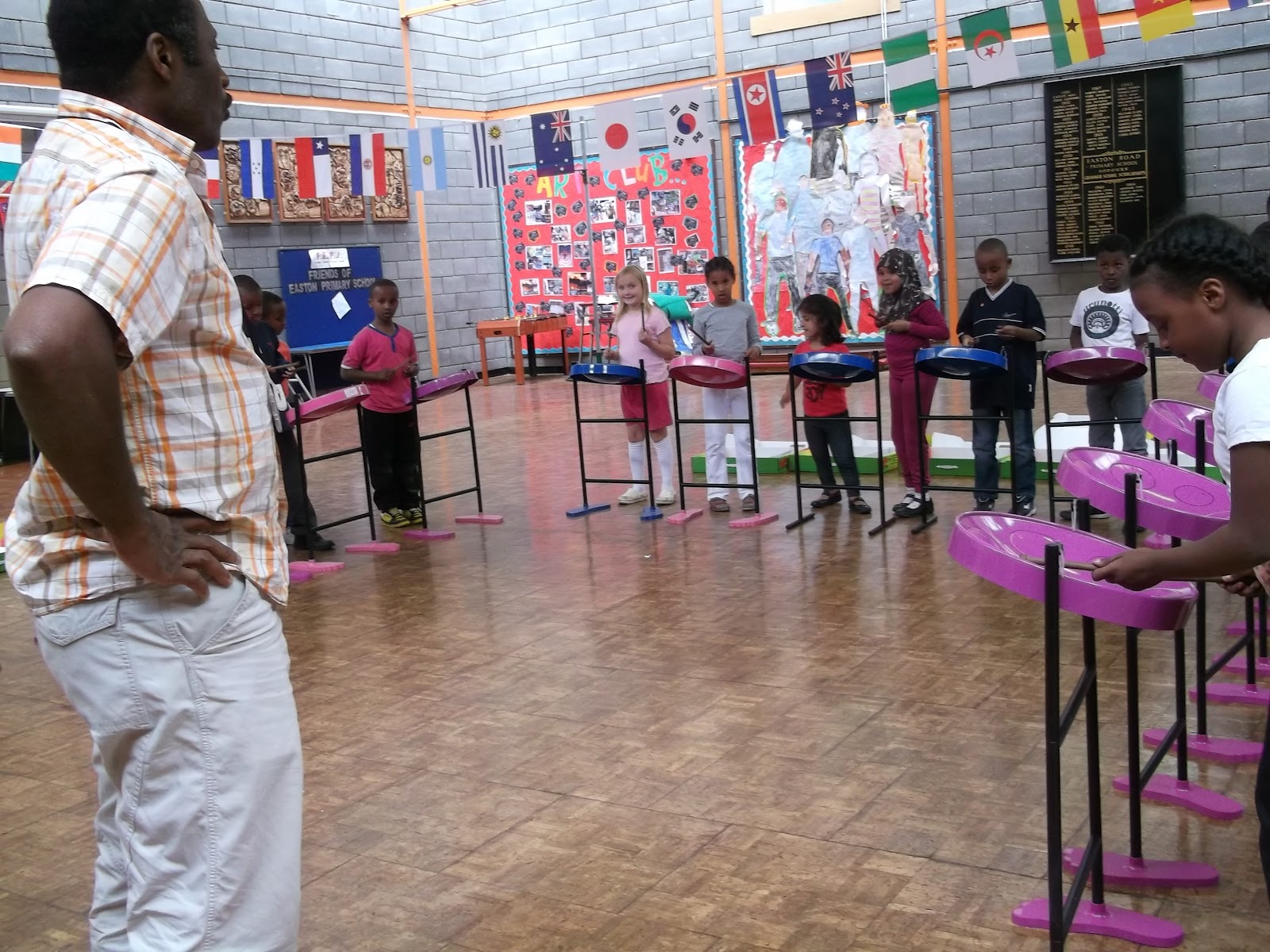 Easton CE Primary School Bristol Steel Drum Lessons at Easton.