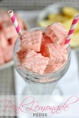 Pink Lemonade Fudge from Shugary Sweets 