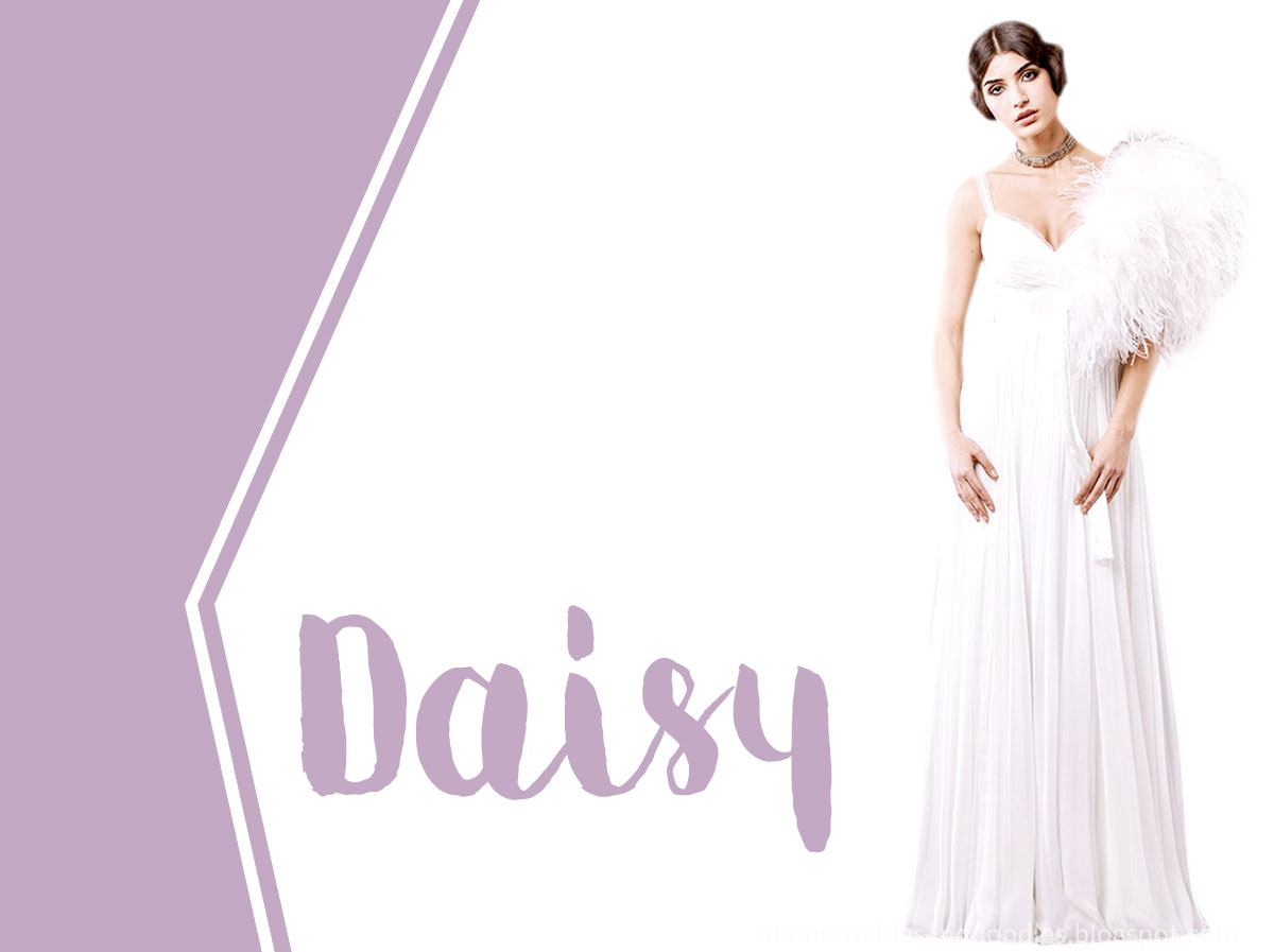 Film and Book Brides | Daisy Buchanan of The Great Gatsby