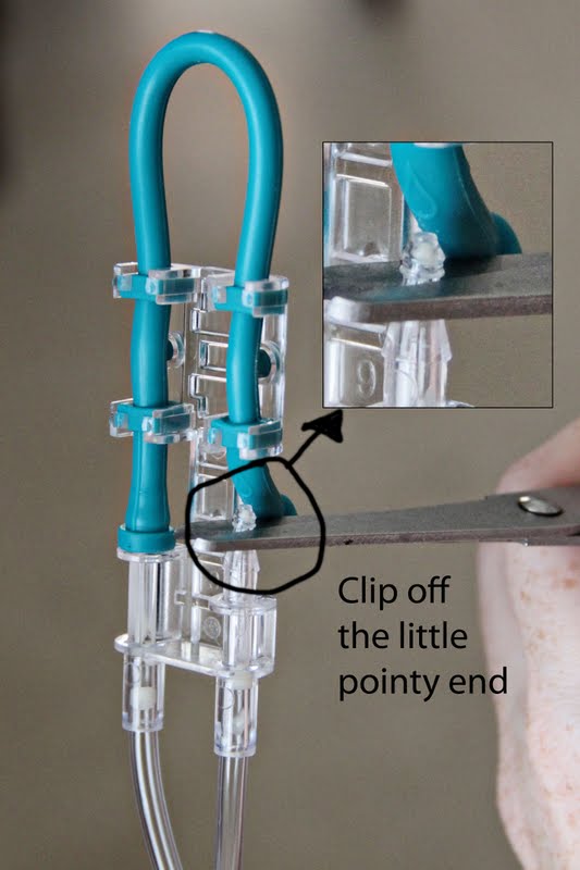 How to use a Zevex Enteralite Infinity pump bag for a gravity feed