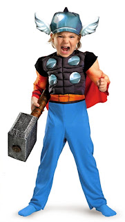 Thor Muscle Toddler Costume