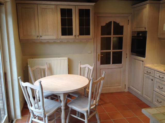 Renovatie van een eiken keuken te gent (sint amandsberg ...