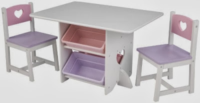 kidkraft heart table