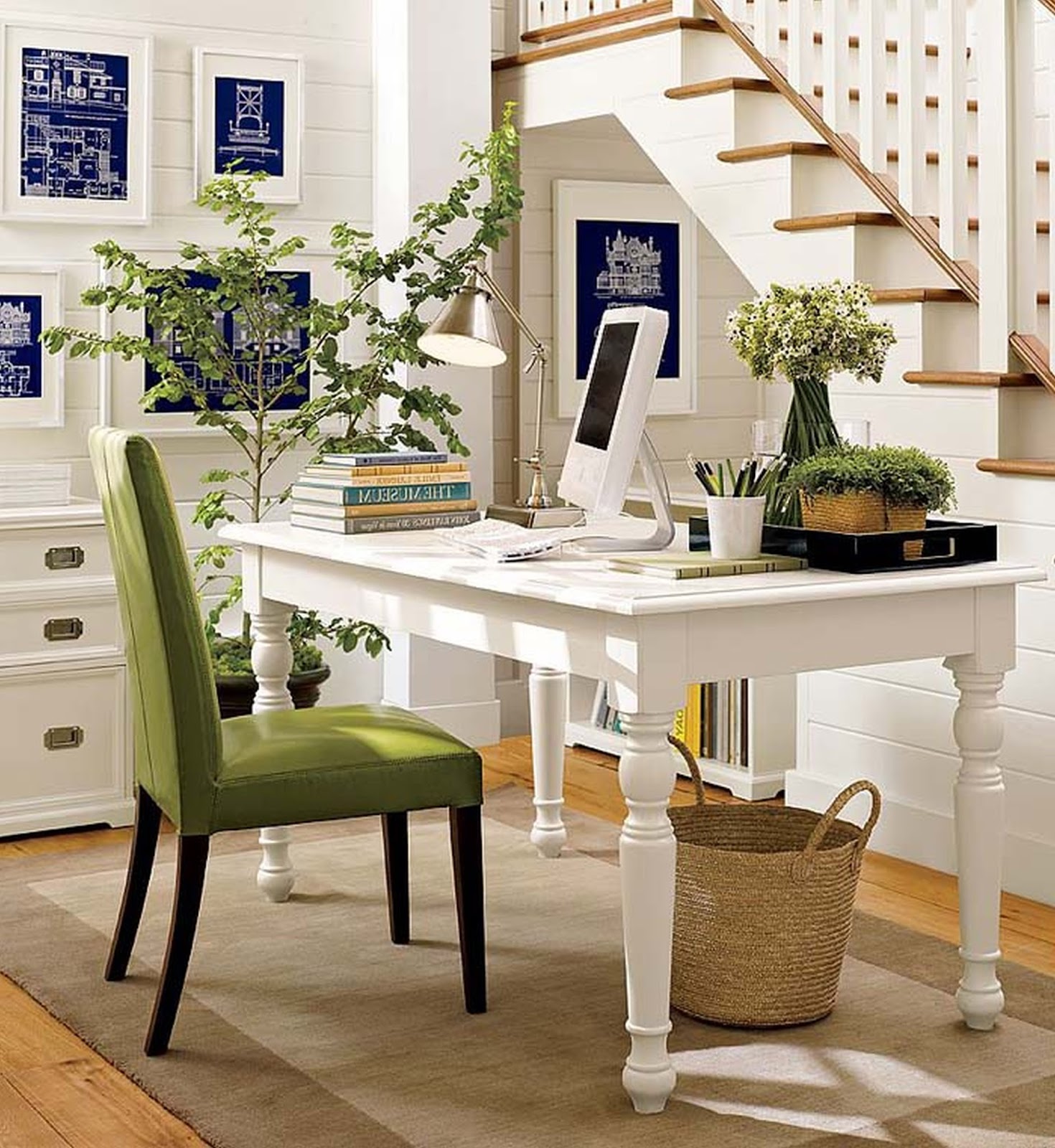 Pottery Barn Classic White Desk Home Design Ideas