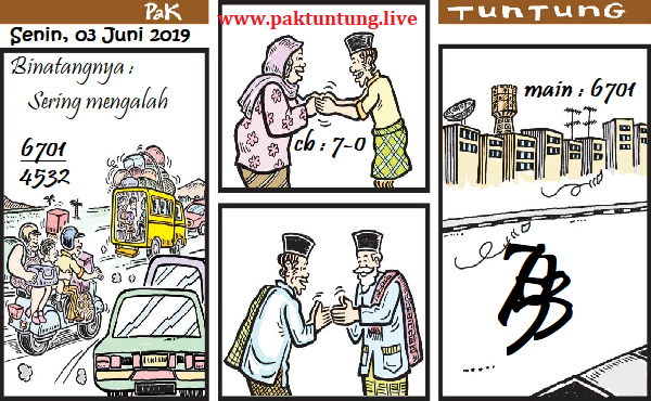 Gambar Kode Syair Pak Tuntung Senin 03 Juni 2019 Kode Syair