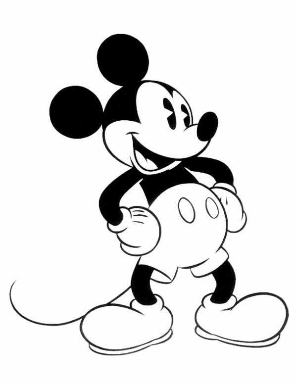 Free Coloring Pages For Kids Disney Coloring Pages Mickey Mouse