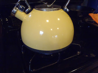 Boil water in a teapot