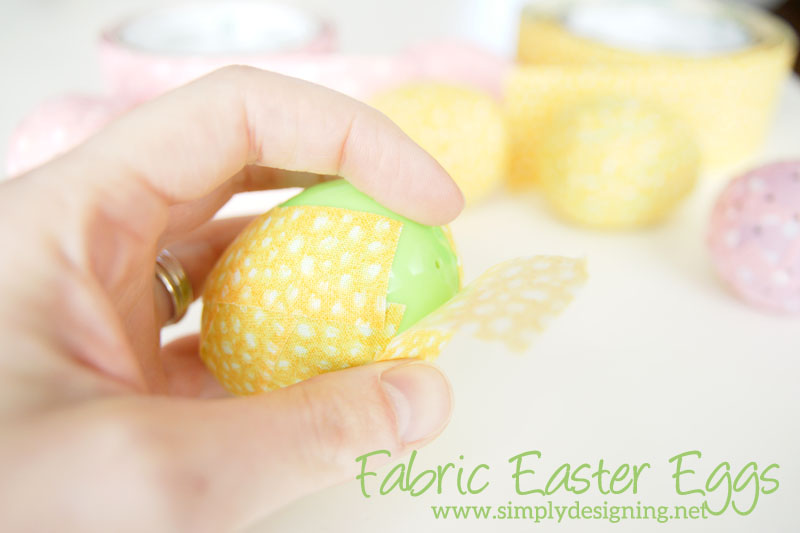 How to Make Fabric Covered Eggs Like You've Never Seen Before | come see what special item I used to make these cool fabric covered eggs which is like nothing you've ever seen before! | #easter #eastereggs #holiday #easterdecor #crafts