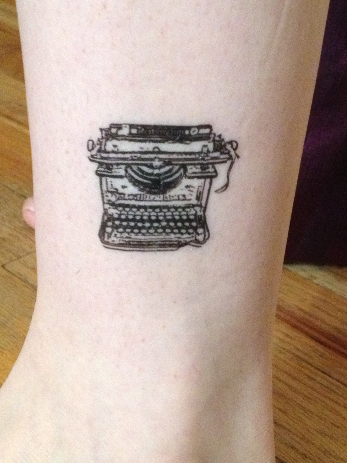 Definitely Maybe on Pinterest Typewriter Tattoo, Quill and Typewriters