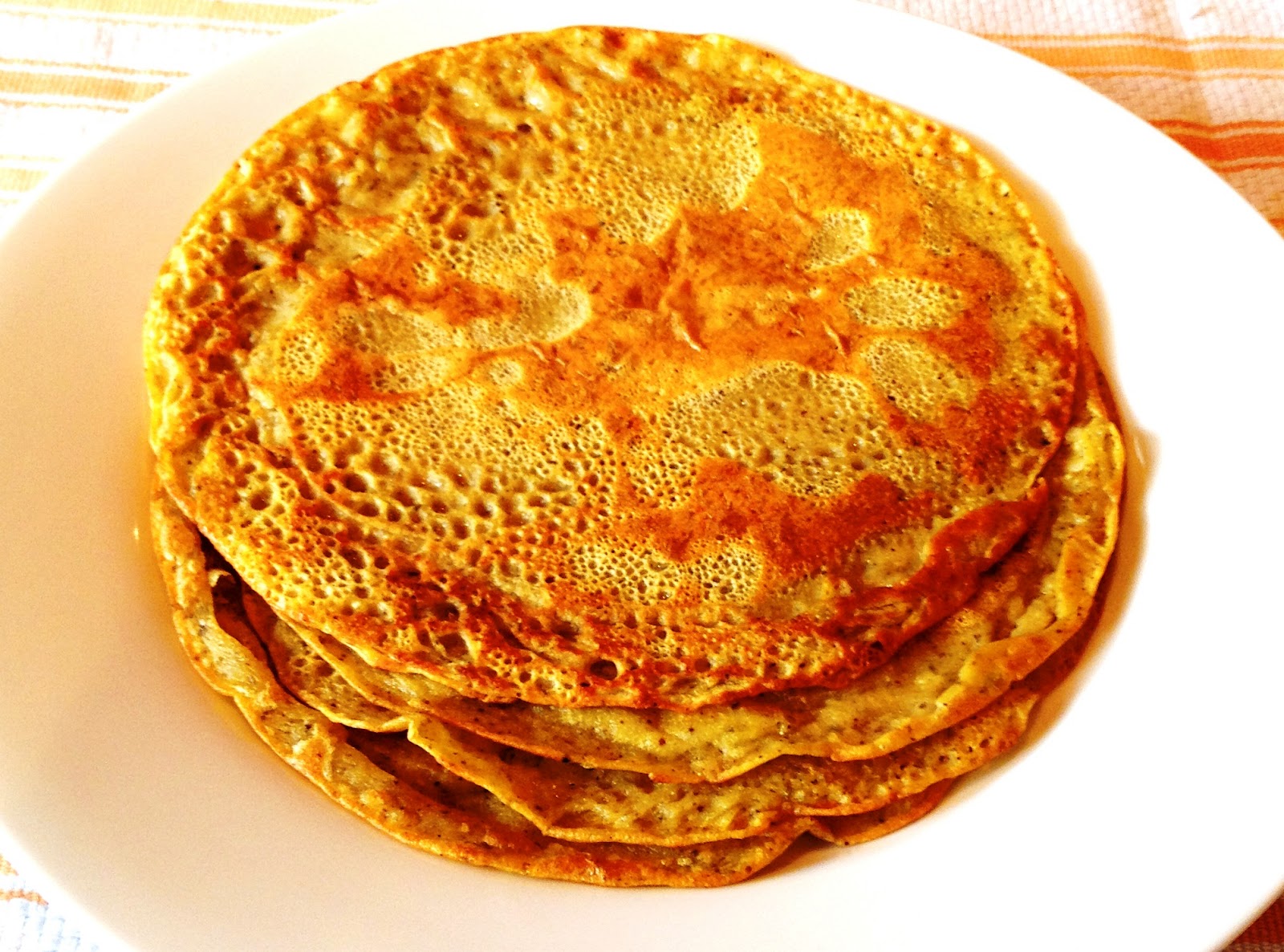 The Sensitive Epicure Socca with Za'atar & Sumac (Garbanzo Flour Crepes)