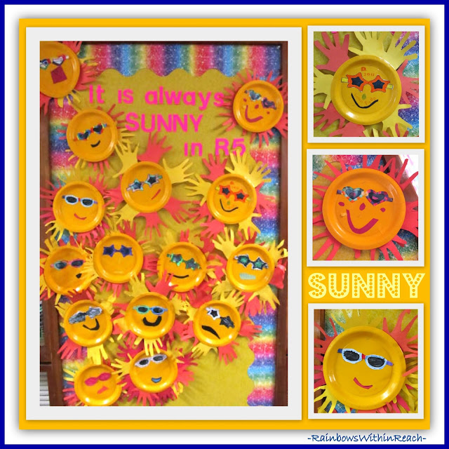 Bulletin Board of Sunshine from Hand RoundUP at RainbowsWIthinReach Bulletin Board of Sunshine from Hand RoundUP at RainbowsWIthinReach