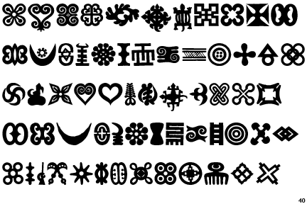 Adinkra Symbols Design
