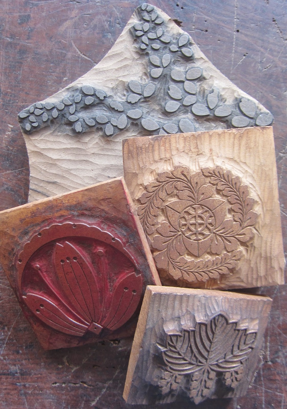 Wafu Works potd Wooden Stamps