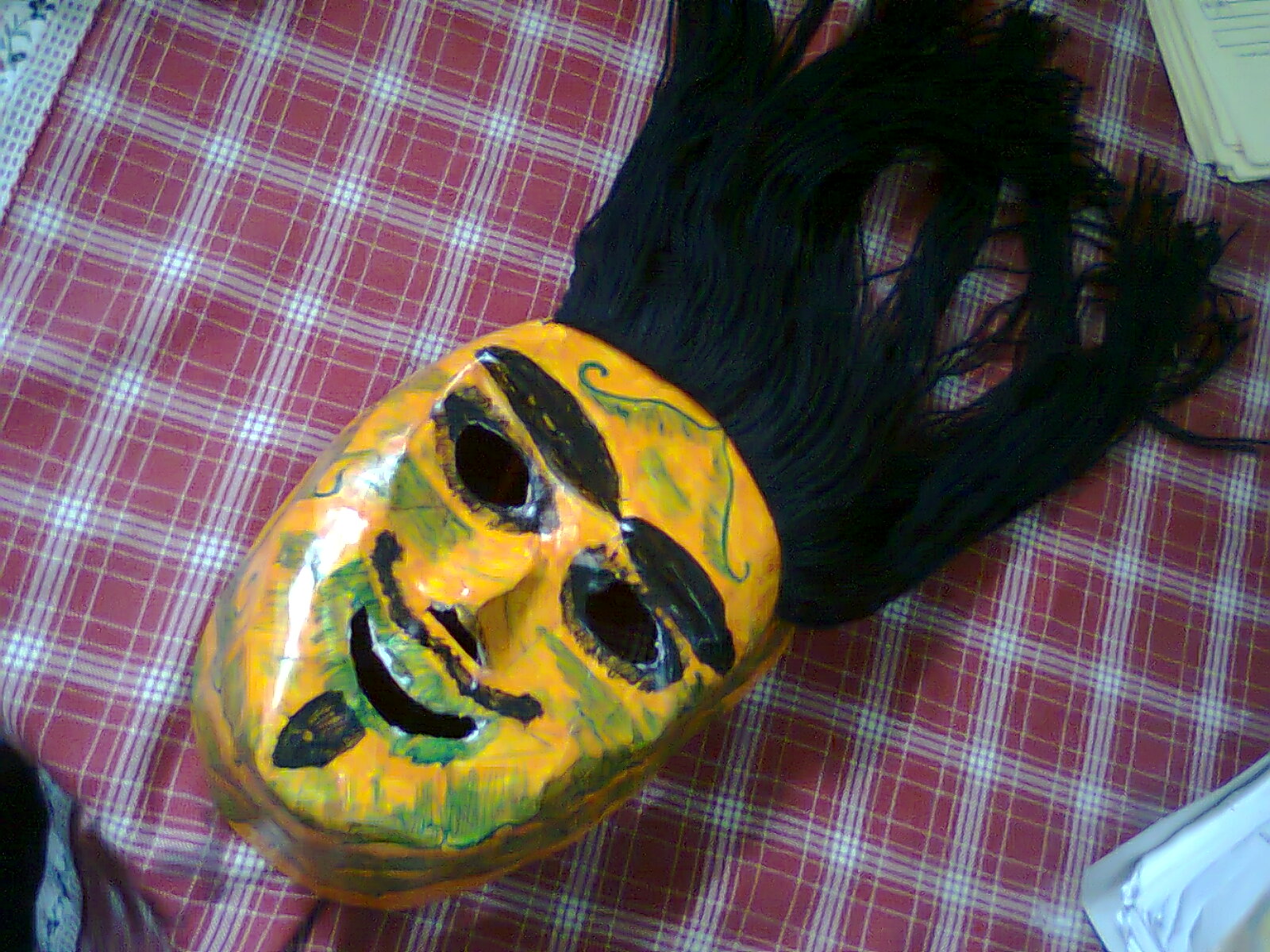 berbagi bersama doddi Membuat Topeng dari Kertas Karton