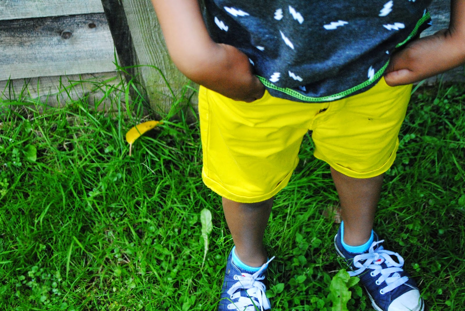 Boys Yellow Shorts Little Likely Lads