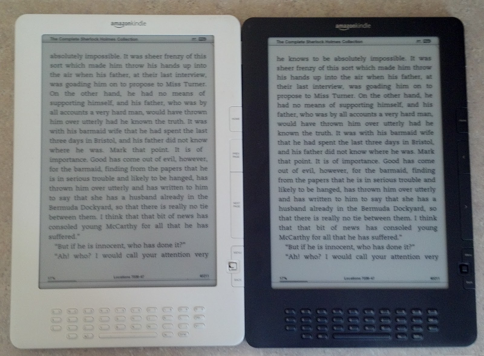 kindle versions compared kindle versions compared