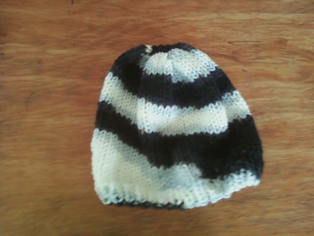 The Knitting Otaku: Zebra Hat