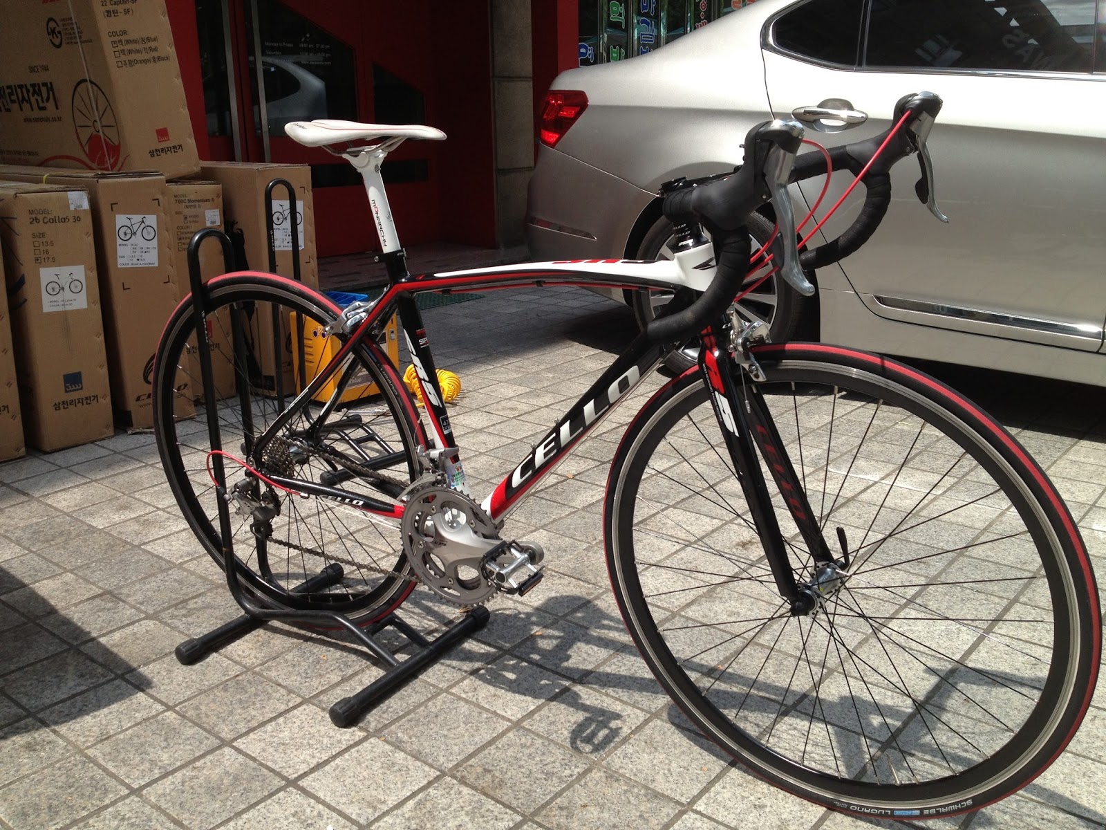 Chakuti's Blog 첼로 Cello SR5 105 강추 입문용 로드바이크