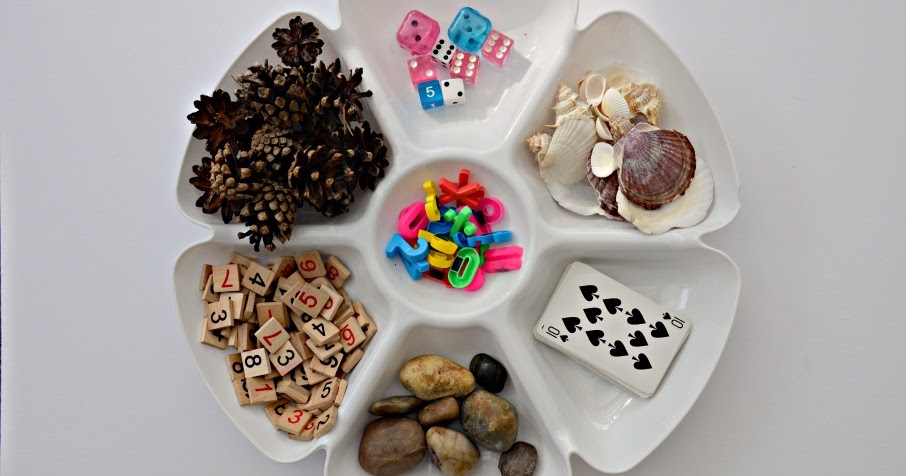 Reggio-Inspired Preschool Math Tray | And Next Comes L