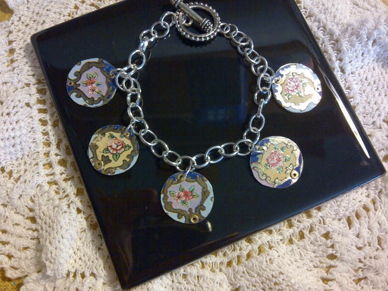 Whippoorwill Studio Recycled Vintage Tin Jewelry A Look at how it's