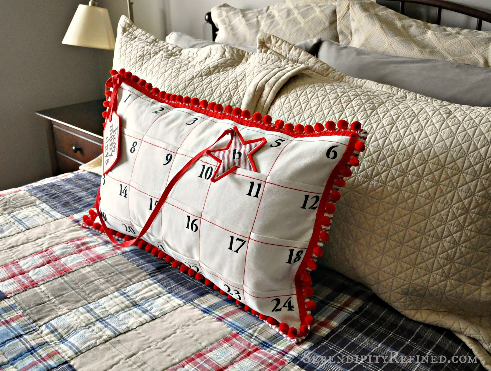 Serendipity Refined Blog: Pottery Barn Inspired Christmas Countdown