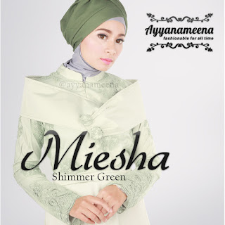 Ayyanameena Miesha - Shimmer Green 004